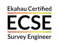 Ekahau Certified Survey Engineer (ECSE) badge